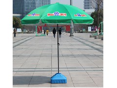 Key points of umbrella surface and rib selection in outdoor advertisement