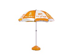 How to make umbrella cloth of advertisement sun umbrella