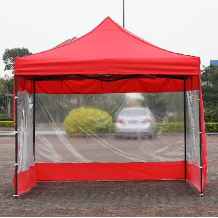 Transparent cloth advertising tent