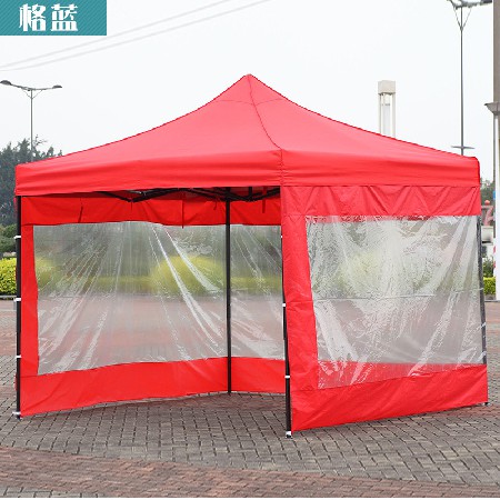 Transparent cloth advertising tent